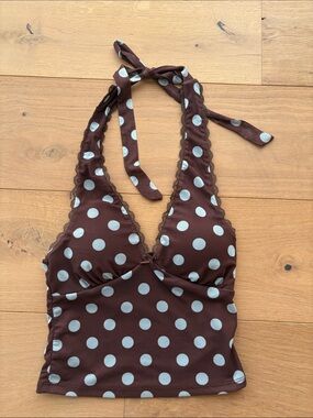 Polka Dot Halter Top
